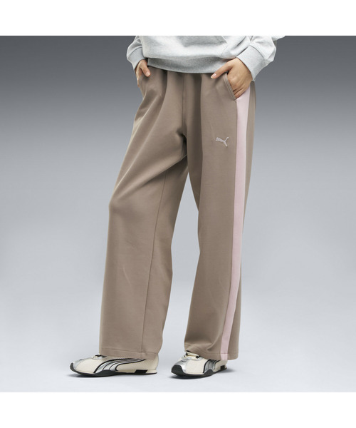 PUMA(プーマ)の「PUMA プーマ ウィメンズ ESS エレベーテッドMX AOP トラックパンツ DK(その他パンツ・レディース・グレー/ブラック・SMALL/MEDIUM/LARGE/X-LARGE)」の4枚目の写真