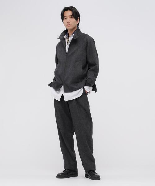MARGARET HOWELL(マーガレットハウエル)の「WOOL PRINCE OF WALES(その他パンツ・メンズ・グレー系その他3・SMALL/MEDIUM/LARGE/X-LARGE)」の1枚目の写真
