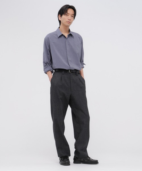 MARGARET HOWELL(マーガレットハウエル)の「WOOL PRINCE OF WALES(その他パンツ・メンズ・グレー系その他3・SMALL/MEDIUM/LARGE/X-LARGE)」の2枚目の写真