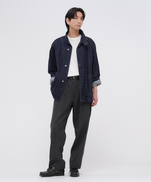 MARGARET HOWELL(マーガレットハウエル)の「WOOL PRINCE OF WALES(その他パンツ・メンズ・グレー系その他3・SMALL/MEDIUM/LARGE/X-LARGE)」の5枚目の写真