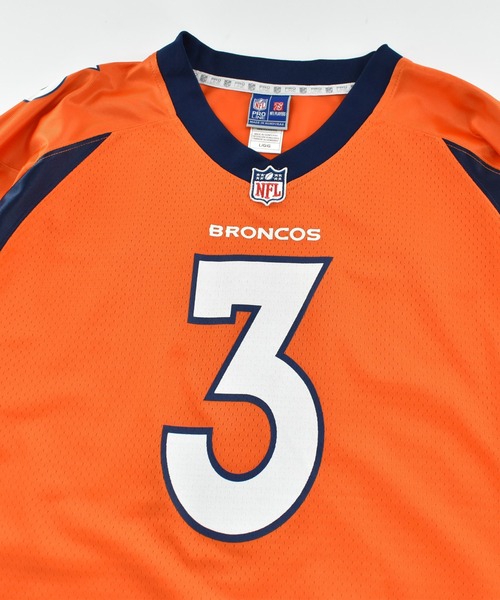 LABORATORY R(ラボラトリーアール)の「【USED】“NFL Denver Broncos #3” ゲームシャツ(Tシャツ/カットソー・メンズ・オレンジ・LARGE)」の6枚目の写真