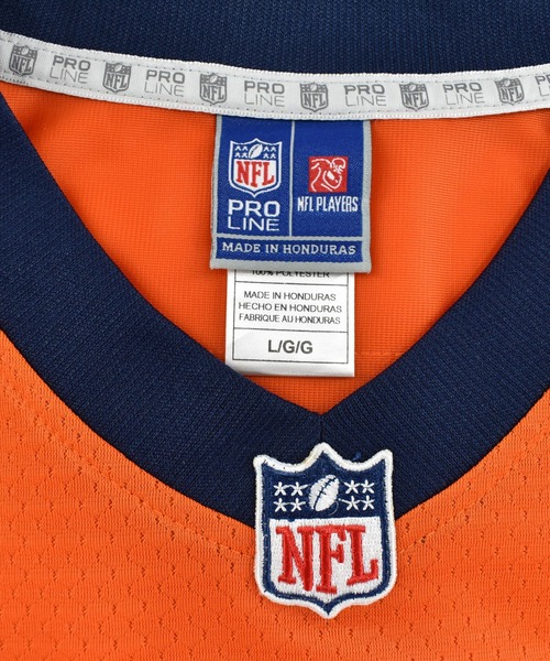 LABORATORY R(ラボラトリーアール)の「【USED】“NFL Denver Broncos #3” ゲームシャツ(Tシャツ/カットソー・メンズ・オレンジ・LARGE)」の5枚目の写真