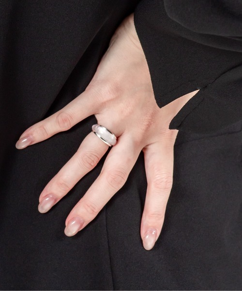 RAGBAG STUDIO(ラグバッグストゥディオズ)の「【RagBag/ラグバッグ】シルバーリング Datura Ring(リング・レディース・シルバー・48/56/54)」の3枚目の写真