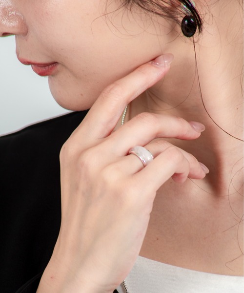 RAGBAG STUDIO(ラグバッグストゥディオズ)の「【RagBag/ラグバッグ】シルバーリング Datura Ring(リング・レディース・シルバー・48/56/54)」の5枚目の写真