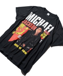 THRIFTY LOOK / スリフティールック THRIFTY "MICHAEL JACKSON" TEE ユーズド加工 ミュージシャン Tシャツ