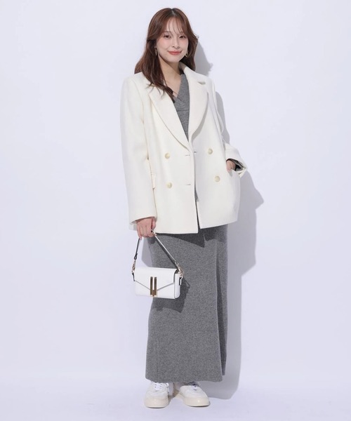 Mystrada（マイストラーダ）の「ジャコット（ダウンジャケット/コート・レディース・ホワイト/モカ/ブラウン・38/36）」の6枚目の写真