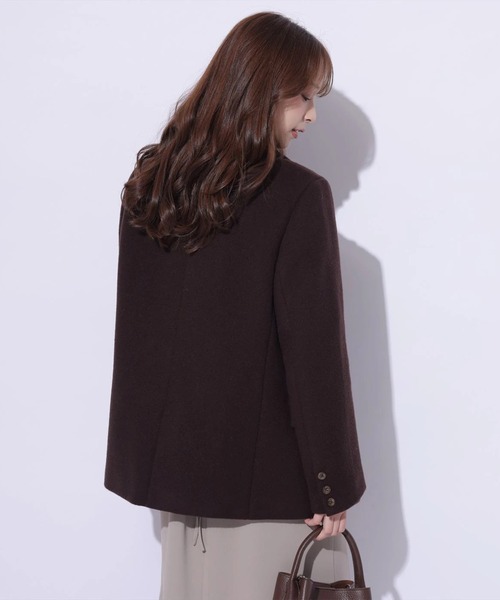 Mystrada（マイストラーダ）の「ジャコット（ダウンジャケット/コート・レディース・ホワイト/モカ/ブラウン・38/36）」の15枚目の写真