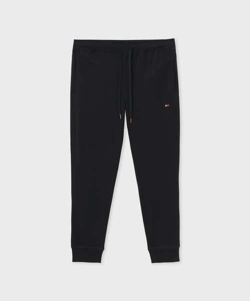 Paul Smith(ポールスミス)の「【ラウンジウェアー】“Artist Stripe Embroidery” ロングパンツ【853418 7863A】(その他パンツ・メンズ・ネイビー/ブラック・MEDIUM/LARGE)」の2枚目の写真