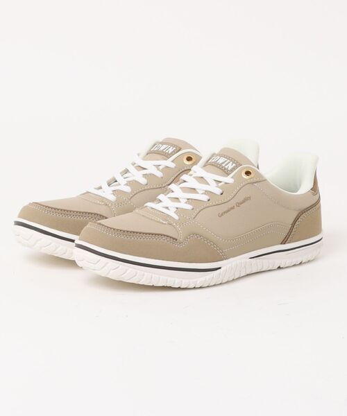 EDWIN（エドウィン）の「《EDWIN》EDWハンズフリースニーカー EDW-4663（スニーカー・レディース・ブラック/ベージュ・23.5cm/24.5cm/24.0cm/23.0cm）」の2枚目の写真