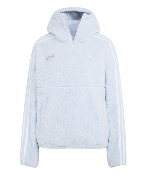 adidas Originals(アディダスオリジナルス)の「ADIDAS × JENNIE / アディダス × ジェニー HOODED FLEECE JACKET(ブルゾン・レディース・ブルー/ブラック/ブラウン・MEDIUM/SMALL/X-SMALL)」の3枚目の写真