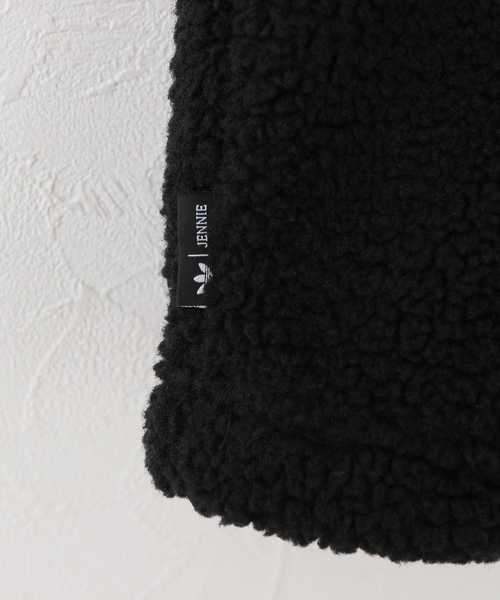 adidas Originals(アディダスオリジナルス)の「ADIDAS × JENNIE / アディダス × ジェニー HOODED FLEECE JACKET(ブルゾン・レディース・ブルー/ブラック/ブラウン・MEDIUM/SMALL/X-SMALL)」の12枚目の写真