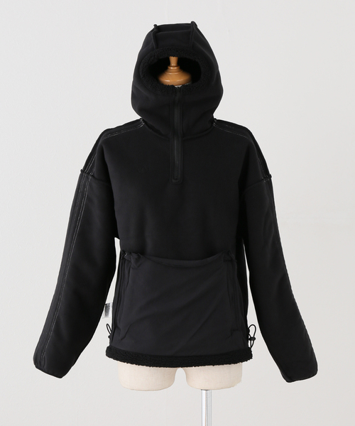 adidas Originals(アディダスオリジナルス)の「ADIDAS × JENNIE / アディダス × ジェニー HOODED FLEECE JACKET(ブルゾン・レディース・ブルー/ブラック/ブラウン・MEDIUM/SMALL/X-SMALL)」の14枚目の写真