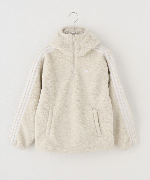 adidas Originals(アディダスオリジナルス)の「ADIDAS × JENNIE / アディダス × ジェニー HOODED FLEECE JACKET(ブルゾン・レディース・ブルー/ブラック/ブラウン・MEDIUM/SMALL/X-SMALL)」の10枚目の写真