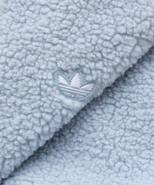 adidas Originals(アディダスオリジナルス)の「ADIDAS × JENNIE / アディダス × ジェニー HOODED FLEECE JACKET(ブルゾン・レディース・ブルー/ブラック/ブラウン・MEDIUM/SMALL/X-SMALL)」の5枚目の写真