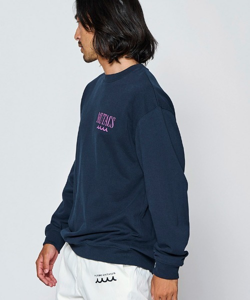 ACANTHUS（アカンサス）の「msw1947- Surf Man Crewneck プリントスウェット(MA2713)（スウェット・メンズ・ホワイト/ブラック/ネイビー・XL/L/M/S）」の5枚目の写真