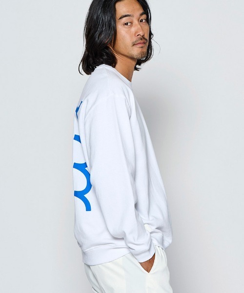 ACANTHUS（アカンサス）の「msw1947- Surf Man Crewneck プリントスウェット(MA2713)（スウェット・メンズ・ホワイト/ブラック/ネイビー・XL/L/M/S）」の8枚目の写真