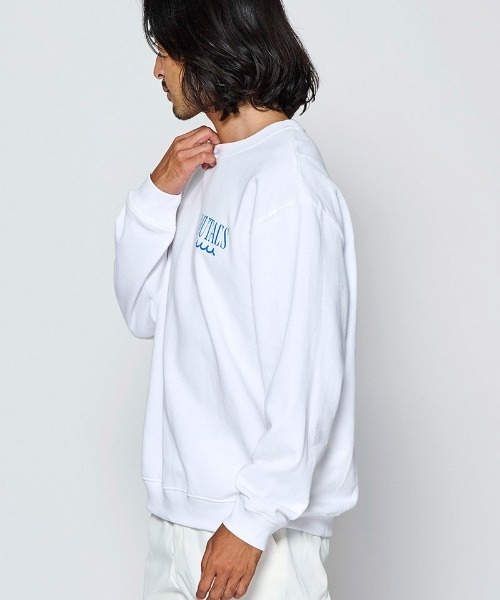 ACANTHUS（アカンサス）の「msw1947- Surf Man Crewneck プリントスウェット(MA2713)（スウェット・メンズ・ホワイト/ブラック/ネイビー・XL/L/M/S）」の9枚目の写真