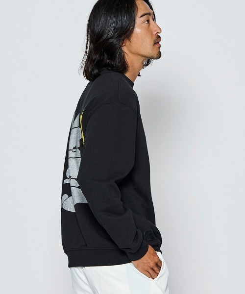 ACANTHUS（アカンサス）の「msw1947- Surf Man Crewneck プリントスウェット(MA2713)（スウェット・メンズ・ホワイト/ブラック/ネイビー・XL/L/M/S）」の10枚目の写真
