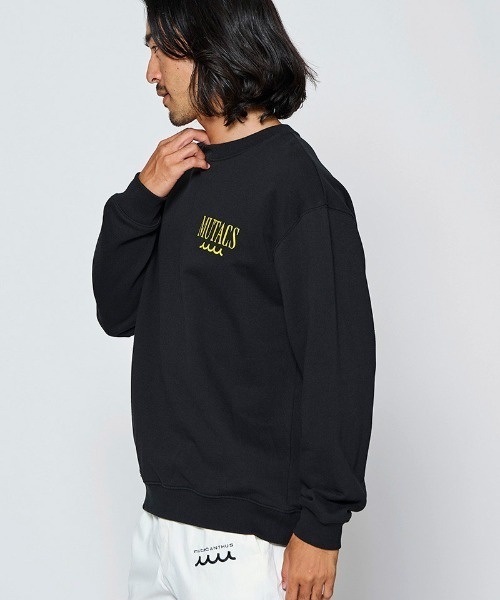ACANTHUS（アカンサス）の「msw1947- Surf Man Crewneck プリントスウェット(MA2713)（スウェット・メンズ・ホワイト/ブラック/ネイビー・XL/L/M/S）」の11枚目の写真