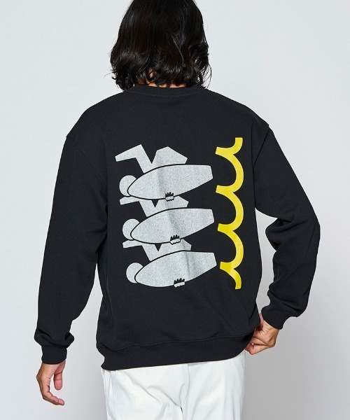 ACANTHUS（アカンサス）の「msw1947- Surf Man Crewneck プリントスウェット(MA2713)（スウェット・メンズ・ホワイト/ブラック/ネイビー・XL/L/M/S）」の12枚目の写真