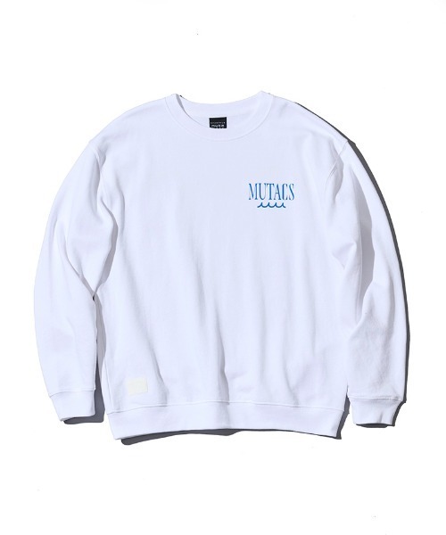 ACANTHUS（アカンサス）の「msw1947- Surf Man Crewneck プリントスウェット(MA2713)（スウェット・メンズ・ホワイト/ブラック/ネイビー・XL/L/M/S）」の13枚目の写真