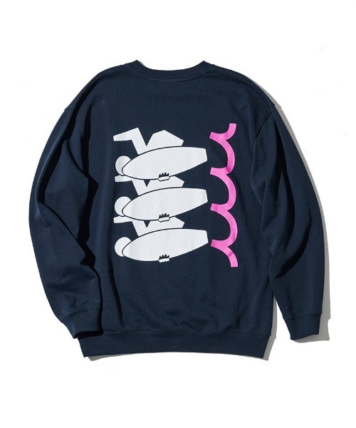 ACANTHUS（アカンサス）の「msw1947- Surf Man Crewneck プリントスウェット(MA2713)（スウェット・メンズ・ホワイト/ブラック/ネイビー・XL/L/M/S）」の16枚目の写真