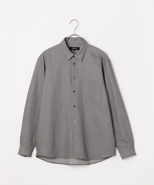 COMME CA ISM（コムサイズム）の「羽織ショートポイント カラーシャツ（シャツ/ブラウス・メンズ・グレー/ホワイト/サックスブルー・S/M/L）」の21枚目の写真