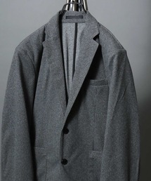 Faux Wool Two-Button Tailored Jacket / <セットアップ可>ウールライク 2Bテーラードジャケット コンフィジャケット ブレザー スーツジャケット ビジカジ オケージョン メンズ アウター(M~3L)