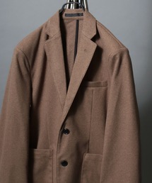 Faux Wool Two-Button Tailored Jacket / <セットアップ可>ウールライク 2Bテーラードジャケット コンフィジャケット ブレザー スーツジャケット ビジカジ オケージョン メンズ アウター(M~3L)