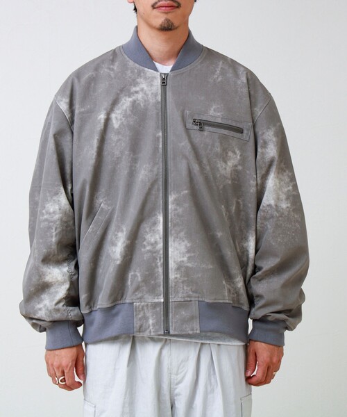 GLOSTER(グロスター)の「BACK TO THE MA-1(ブルゾン・メンズ・ブラック/グレイッシュベージュ/インディゴブルー・M/S/L)」の18枚目の写真