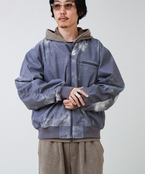 GLOSTER(グロスター)の「BACK TO THE MA-1(ブルゾン・メンズ・ブラック/グレイッシュベージュ/インディゴブルー・M/S/L)」の22枚目の写真