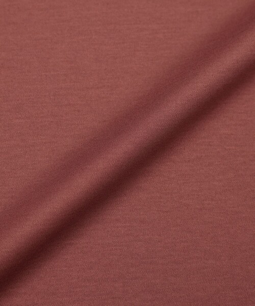 MACKINTOSH LONDON(マッキントッシュ ロンドン)の「【WEB・一部店舗限定】ハイゲージスムースギャザープルオーバー(Tシャツ/カットソー・レディース・ブラック/ワイン/オフホワイト・40/38)」の4枚目の写真