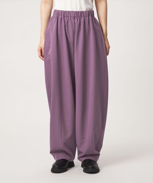 green label relaxing（グリーンレーベルリラクシング）の「【WEB限定】＜at ease＞カーブ パンツ（その他パンツ・レディース・モカ/ブラック/パープル・36/SHORT/38/40/TALL）」の17枚目の写真