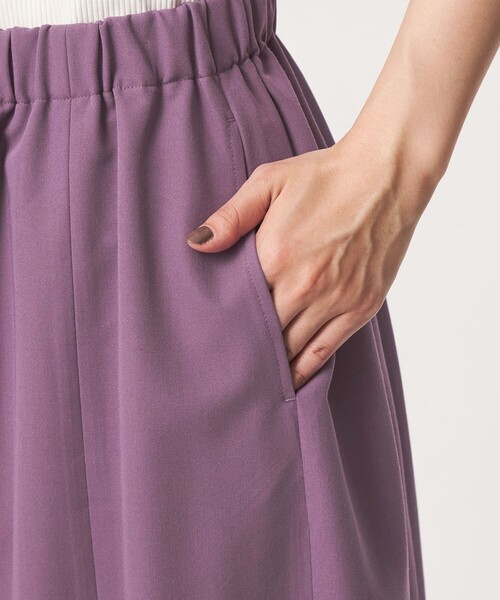 green label relaxing（グリーンレーベルリラクシング）の「【WEB限定】＜at ease＞カーブ パンツ（その他パンツ・レディース・モカ/ブラック/パープル・36/SHORT/38/40/TALL）」の22枚目の写真