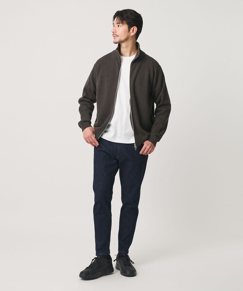 BEAUTY&YOUTH UNITED ARROWS(ビューティーアンドユースユナイテッドアローズ)の「【WEB限定 WARDROBE SMART】ウォッシャブル ドライバーズジャケット(カーディガン/ボレロ・メンズ・ライトグレー/ブラック/ダークグレー・S/M/L/XL)」の19枚目の写真