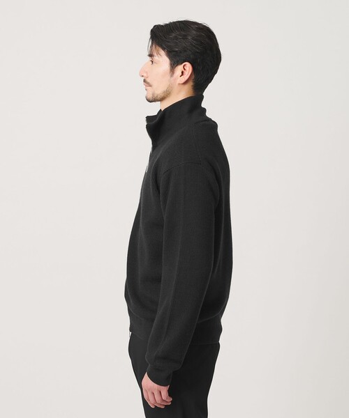 BEAUTY&YOUTH UNITED ARROWS(ビューティーアンドユースユナイテッドアローズ)の「【WEB限定 WARDROBE SMART】ウォッシャブル ドライバーズジャケット(カーディガン/ボレロ・メンズ・ライトグレー/ブラック/ダークグレー・S/M/L/XL)」の11枚目の写真