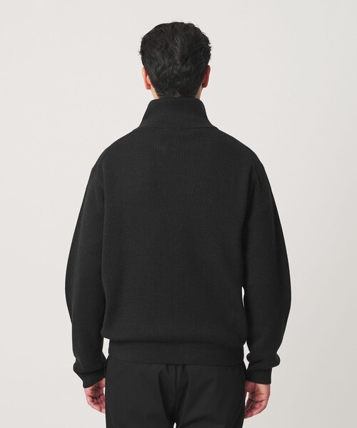 BEAUTY&YOUTH UNITED ARROWS(ビューティーアンドユースユナイテッドアローズ)の「【WEB限定 WARDROBE SMART】ウォッシャブル ドライバーズジャケット(カーディガン/ボレロ・メンズ・ライトグレー/ブラック/ダークグレー・S/M/L/XL)」の10枚目の写真