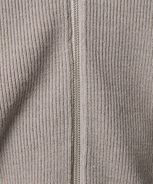 BEAUTY&YOUTH UNITED ARROWS(ビューティーアンドユースユナイテッドアローズ)の「【WEB限定 WARDROBE SMART】ウォッシャブル ドライバーズジャケット(カーディガン/ボレロ・メンズ・ライトグレー/ブラック/ダークグレー・S/M/L/XL)」の5枚目の写真