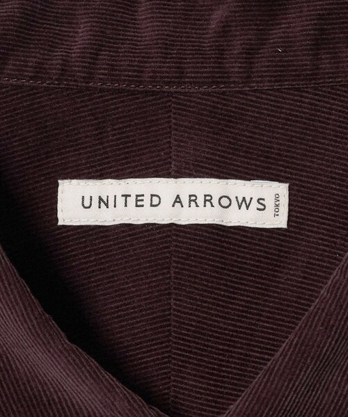 UNITED ARROWS(ユナイテッドアローズ)の「コーデュロイ レギュラーカラー シャツ(シャツ/ブラウス・メンズ・ブラック/オフホワイト/ワイン・M/S/XL/L)」の22枚目の写真