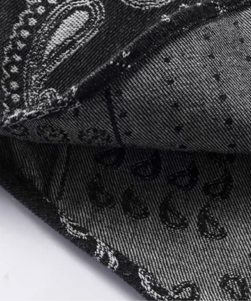 U:UME(ユーム)の「Paisley Pattern Denim Shirt(シャツ/ブラウス・メンズ・ブルー/ブラック・XX-LARGE/LARGE/X-LARGE/MEDIUM)」の6枚目の写真