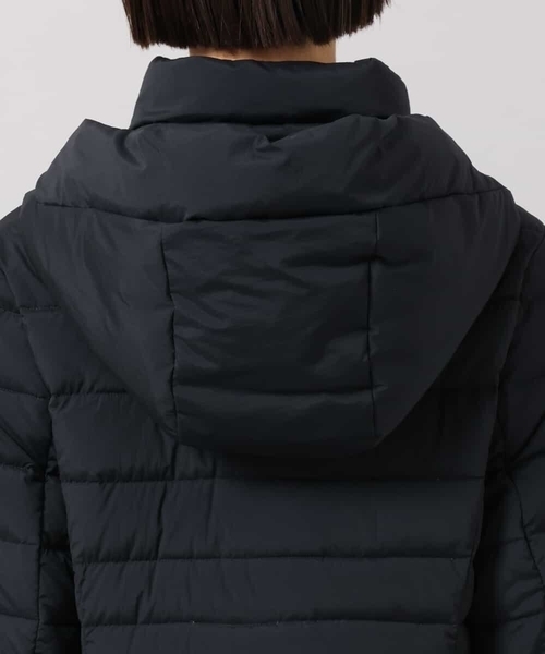 MICHEL KLEIN（ミッシェル・クラン）の「[定番人気]ストレッチロングダウンコート（ダウンジャケット/コート・レディース・ブラック/ライトグレー/ネイビー・40/38）」の13枚目の写真