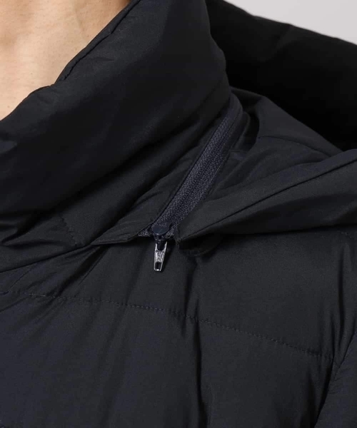 MICHEL KLEIN（ミッシェル・クラン）の「[定番人気]ストレッチロングダウンコート（ダウンジャケット/コート・レディース・ブラック/ライトグレー/ネイビー・40/38）」の16枚目の写真