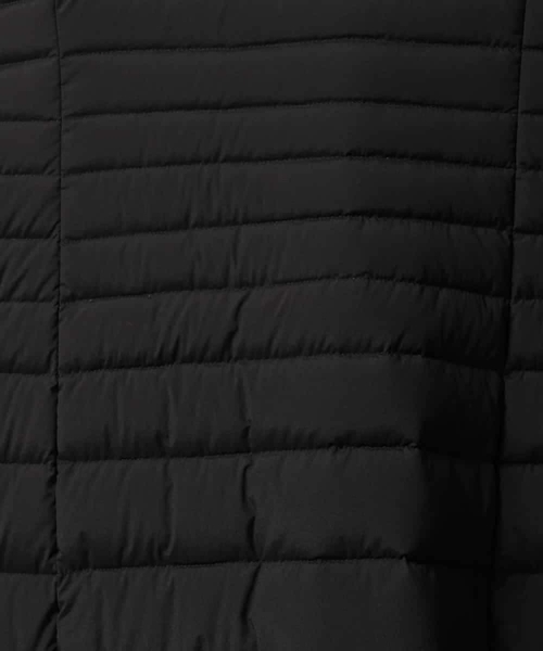 MICHEL KLEIN（ミッシェル・クラン）の「[定番人気]ストレッチロングダウンコート（ダウンジャケット/コート・レディース・ブラック/ライトグレー/ネイビー・40/38）」の4枚目の写真