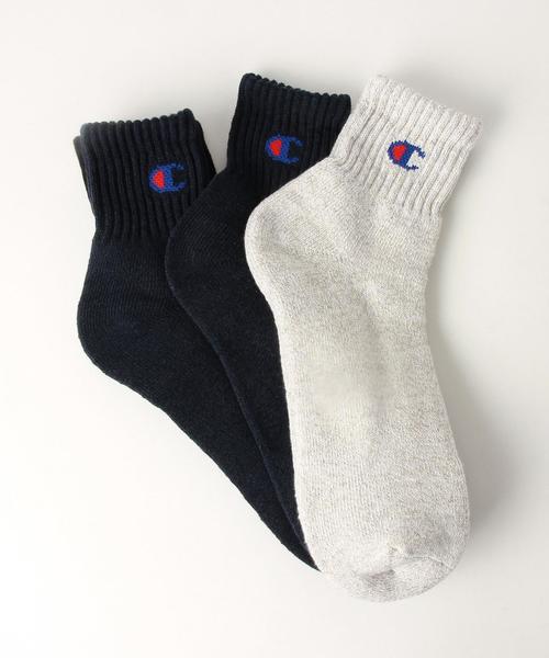Champion(チャンピオン)の「Championクオーターレングスソックス3P/ChampionクオーターLSKS3P ◆(ソックス/靴下・レディース・ホワイト/その他1・フリー)」の7枚目の写真