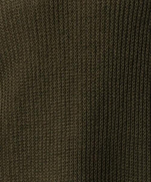MONKEY TIME（モンキータイム）の「＜monkey time＞  C/L サイドジップ ワイド クルーネックニット ショートスリーブ◆（ニット/セーター・メンズ・ダークグレー/オリーブ・X-LARGE/LARGE/MEDIUM/SMALL）」の9枚目の写真