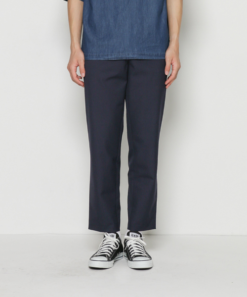 SENSE OF PLACE by URBAN RESEARCH（センスオブプレイスバイアーバンリサーチ）の「CARREMAN/キャリーマン　イージーテーパードスラックス（その他パンツ・メンズ・ネイビー/グレー/ブラック・LARGE/MEDIUM）」の3枚目の写真