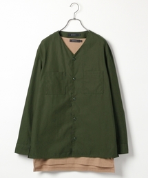 RAGEBLUE | ミリタリーシャツカーデ/729218(シャツ/ブラウス)