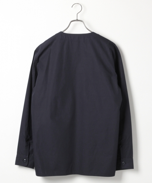 RAGEBLUE（レイジブルー）の「ミリタリーシャツカーデ/729218（シャツ/ブラウス・メンズ・オリーブ/ネイビー・LARGE/MEDIUM）」の3枚目の写真