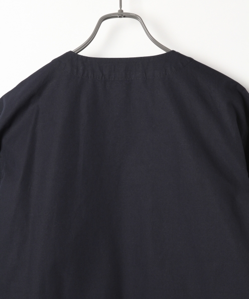 RAGEBLUE（レイジブルー）の「ミリタリーシャツカーデ/729218（シャツ/ブラウス・メンズ・オリーブ/ネイビー・LARGE/MEDIUM）」の8枚目の写真