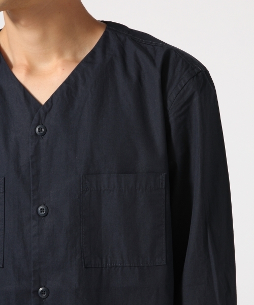 RAGEBLUE（レイジブルー）の「ミリタリーシャツカーデ/729218（シャツ/ブラウス・メンズ・オリーブ/ネイビー・LARGE/MEDIUM）」の15枚目の写真